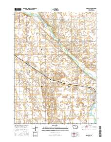 Dows West 2015 topographic map thumbnail