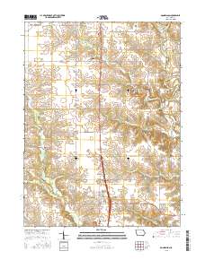 Donnellson 2015 topographic map thumbnail