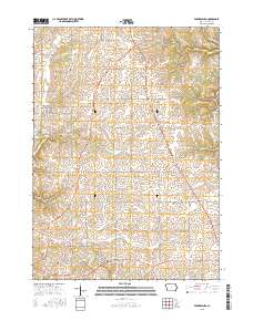Farmersburg 2015 topographic map thumbnail