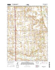 Fertile NE 2015 topographic map thumbnail