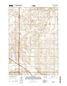 Fertile SE 2015 topographic map thumbnail