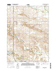 Hampton North 2015 topographic map thumbnail
