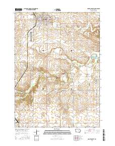 Hampton South 2015 topographic map thumbnail