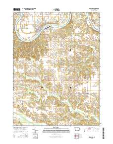 Keosauqua 2015 topographic map thumbnail