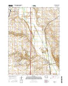 Huxley 2015 topographic map thumbnail