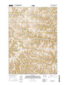 Highlandville 2015 topographic map thumbnail