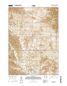 Hopkinton East 2015 topographic map thumbnail