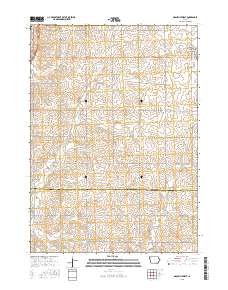 Granville West 2015 topographic map thumbnail