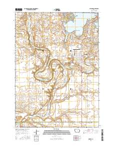 Milford 2015 topographic map thumbnail