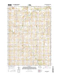 Lime Springs NW 2015 topographic map thumbnail