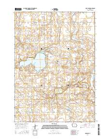 Lake Park 2015 topographic map thumbnail