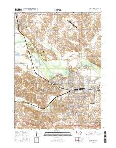 Marshalltown 2015 topographic map thumbnail