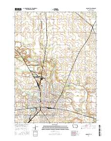 Mason City 2015 topographic map thumbnail