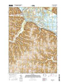 Lansing 2015 topographic map thumbnail