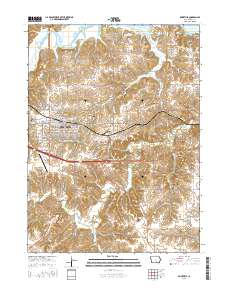 Knoxville 2015 topographic map thumbnail