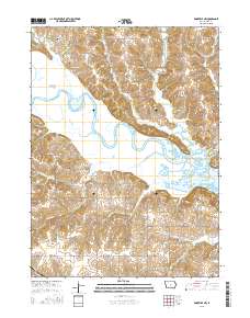 Knoxville NW 2015 topographic map thumbnail