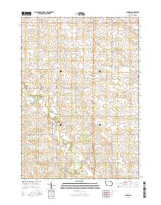 Lourdes 2015 topographic map thumbnail