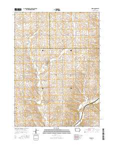 Kiron 2015 topographic map thumbnail