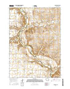 Klondike 2015 topographic map thumbnail