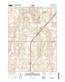 Sheldon Creek 2015 topographic map thumbnail
