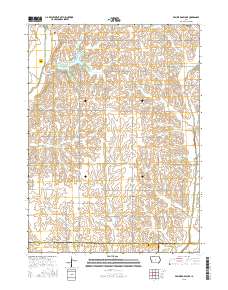 Prairie Rose Lake 2015 topographic map thumbnail