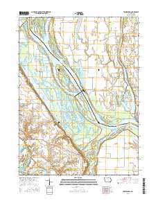 Toolesboro 2015 topographic map thumbnail