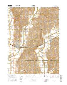 Villisca 2015 topographic map thumbnail