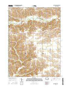 South English 2015 topographic map thumbnail