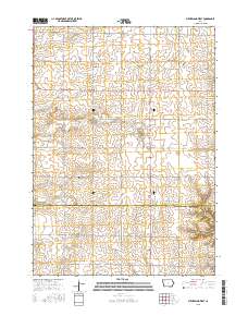 Sutherland West 2015 topographic map thumbnail