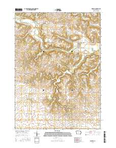 Wadena 2015 topographic map thumbnail