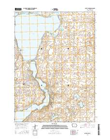 Spirit Lake 2015 topographic map thumbnail