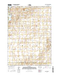 Spirit Lake SE 2015 topographic map thumbnail