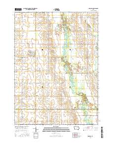 Readlyn 2015 topographic map thumbnail