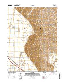 Sidney 2015 topographic map preview