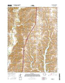 Van Wert 2015 topographic map thumbnail