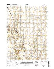 Woolstock 2015 topographic map thumbnail
