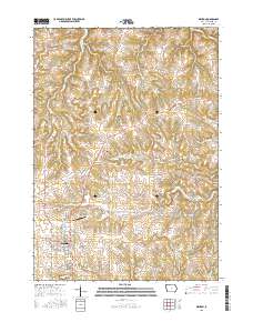 Waukon 2015 topographic map thumbnail