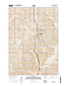Sioux Center 2015 topographic map thumbnail