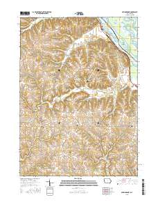 Springbrook 2015 topographic map thumbnail