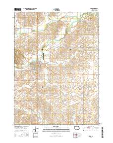 Traer 2015 topographic map thumbnail