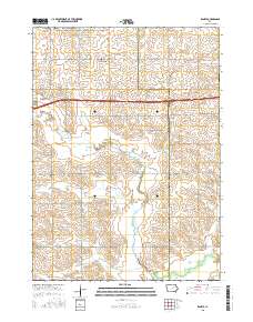 Zaneta 2015 topographic map thumbnail