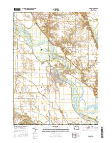 Wapello 2015 topographic map thumbnail