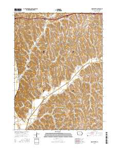 Honey Creek 2015 topographic map thumbnail
