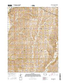 Red Oak South 2015 topographic map thumbnail