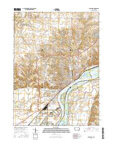 Muscatine 2015 topographic map thumbnail