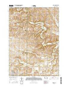 Cresco NE 2015 topographic map thumbnail