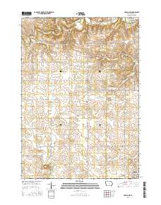 Cresco NW 2015 topographic map thumbnail