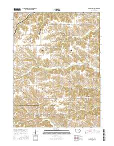 Blakesburg NE 2015 topographic map thumbnail