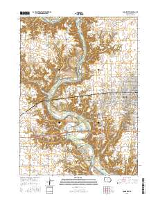 Boone West 2015 topographic map thumbnail