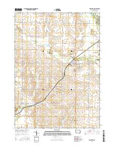 Dunkerton 2015 topographic map thumbnail
